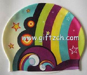 Color Printed Swimming Cap