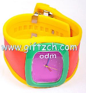 Silicone Quartz Watch Sw0915