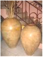 Genthong Polos Telur S / 3 Vessel Indonesian Classic Furniture