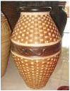 Guci Balut Rotan With Rattan Indonesia