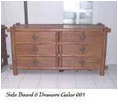 Side Board 6 Drawers Galar 001a Antique Color