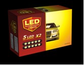 Led Daytime Running Light 5leds X2 As-d004