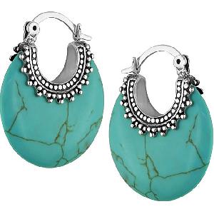 turquoise earring