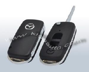 Mazda, 2button Flip Key Shell Black