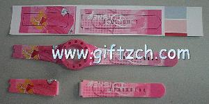 printing silicone watch