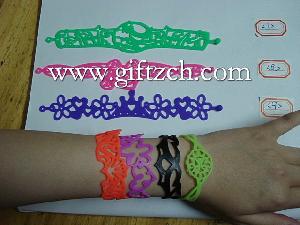 Fashion Hollow Silicone Bracelet