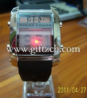 luxury led digital watch