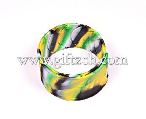 Silicone Camouflage Slap Bracelet