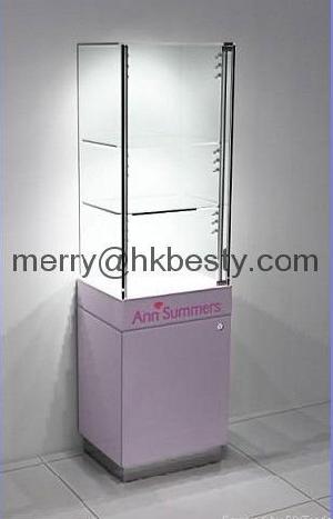 renowned jewelry display showcase led lights