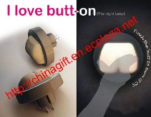 I Love Butt-on Night Light