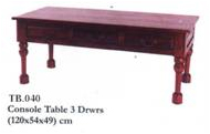 Console Table 3 Dwrs