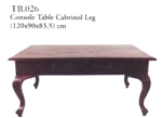 Console Table Cab Leg