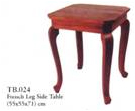 French Leg Side Table