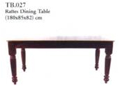 raffles dinng table