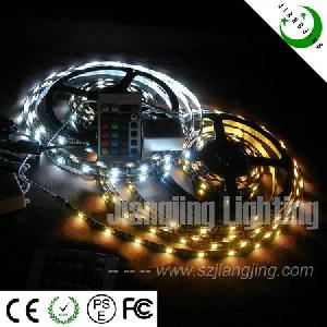 5050 Smd 60 Leds 12v Flexible Black Pcb Rgb Tape