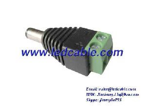 Dc Plug With Screw Mount, Dc Adapter