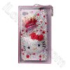 Wholesale Luxurious Hello Kitty Style Swarovski Diamond Cases For Iphone 4 Red