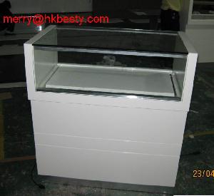 shop cashier counter mdf tempered glass