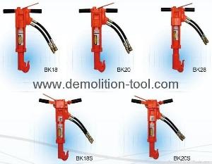 hand held hydraulic rock breaker portable concrete