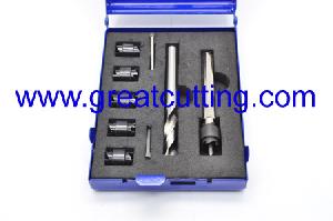 9 Pezzi Spot Saldare Set Cutter In Contenitore Di Metallo