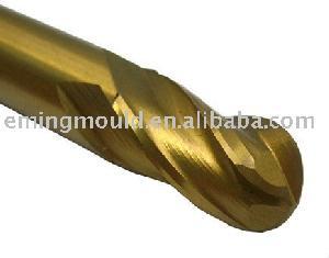 Hss End Mills Din844, Fully Ground, Tin Coating, Material Hss M2 For Milling Machines,