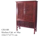 Kitchen Cabinet W / Mat