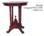 Octagonal Wine Table