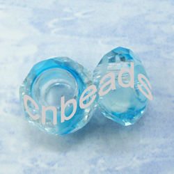 Crystal Rondelle Pandora Beads