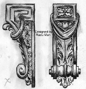 wood carved corbels furniture