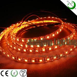 5050 Yellow Led Strip 60 Led / M 100cm Waterproof Ribbon Light