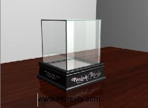 Exquisite Wooded Glass Watch Display Showcase For Famous Brand Watch Display