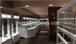 Extravagant And Pearl Jewelry Display Counter And Watch Brand Display Cabinet With Led Light And New