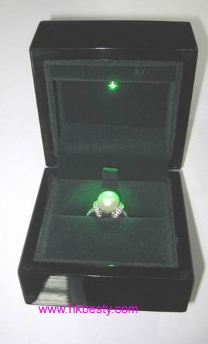 Wood Led Ring Box