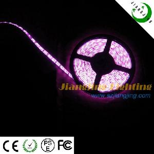 Waterproof Ip65 60leds / M Smd 3528 Pink Led Strip Light