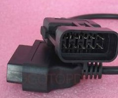 obd obd2 diagnostic adapter cable opel 10 pin b30