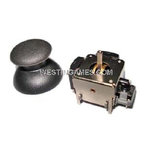 ps2 controller 3d thumbstick analog cap metal