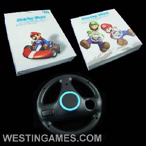 Racing Wheel Controller For Wii Black