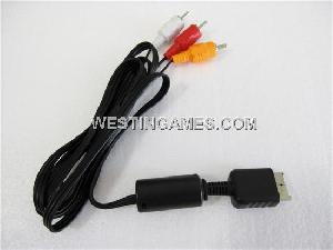 Sony Ps2 Video Audio Av-out Cable