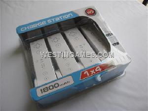 wii 1x4 charge station