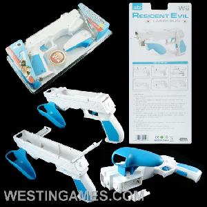 Wii Resident Evil Laser Gun In Blue