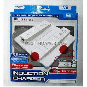 Wii Wireless Induction Charger Compatible With Motionplus White