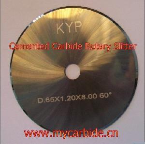 Rotary Slitter Cemented Carbide