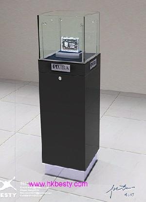 Fashionable And Useful Display Tower Showcase For Jewelry Or Diamond Exhibition