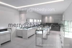 Slap-up Fancy Jewelry Display Showcase With Led Light
