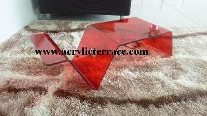 acrylic lucite bed laptop table