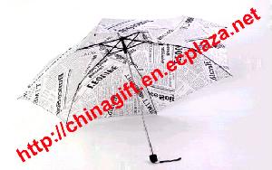 newspaper paper umbrella