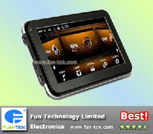 4 3 tft lcd car gps navigation receiver navigator tracker video mp3 mp4 fm bluetooth 2g