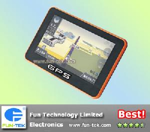 4.3-inch Tft-lcd Car Gps Navigation Gps Receiver Navigator Tracker Video Mp3 Mp4 Fm Windows6.0 Os