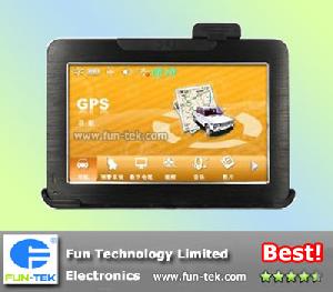 5 tft lcd arm11 468mhz car gps navigation receiver navigator tracker video mp3 mp4 fm win6