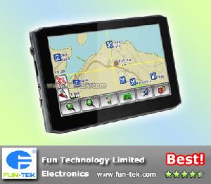 5-inch Tft-lcd Arm11 Cpu, 468mhz Car Gps Navigation Gps Receiver Navigator Tracker Video Mp3 Mp4 Fm